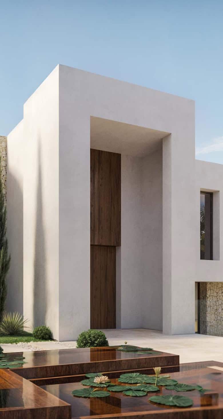 Arquitectura residencial contemporánea de Fran Ruiz Arquitectos